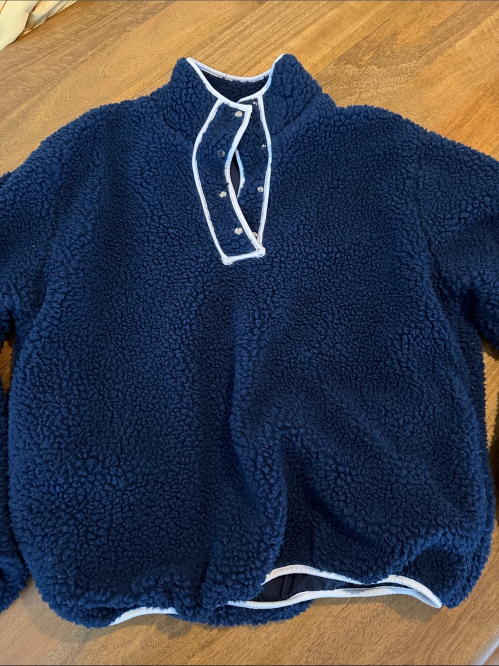Parke Pullover Navy Size S/M